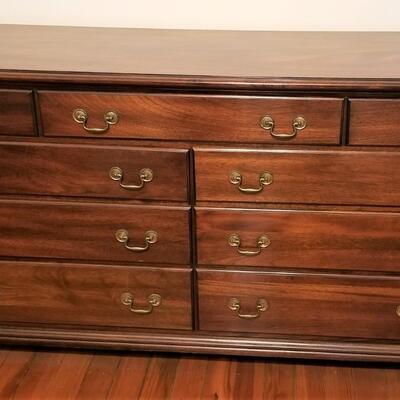 Lot #213  9 Drawer Chest - No maker - Quality Piece