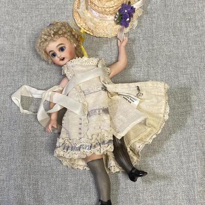 Bisque Jointed Girl Doll - Loose Strings