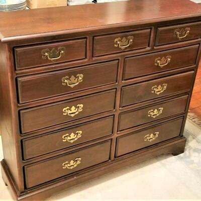 Lot #225  Habersham Plantation - 11 drawer chest