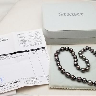 Lot #230  Tahitian Pearl Necklace - original box w/receipt