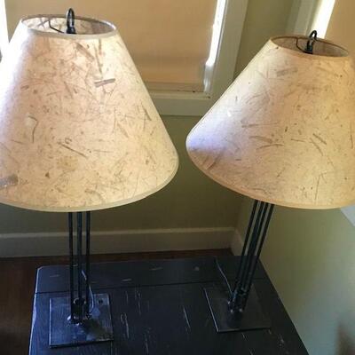 Two Table Lamps. Local pick up only in Auburn, CA