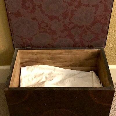 Decorative Wooden Box With Cow Motif. Local pick up only in Auburn, CA