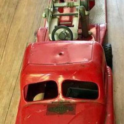 Vintage Structo Toy Fire Truck. Local pick up only in Auburn, CA.