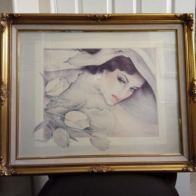 Print of Lady