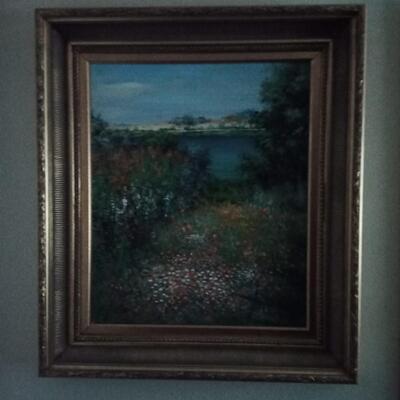 Oil Painting of Flield