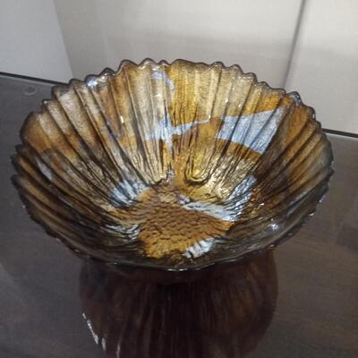 Glass Fruit Bowl