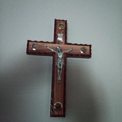 Wood and Metal Cross