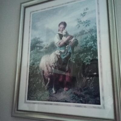 "The Shepherdess" by Hafner