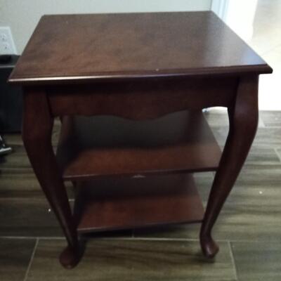 Wooden End Table