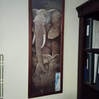 Print of Elephants