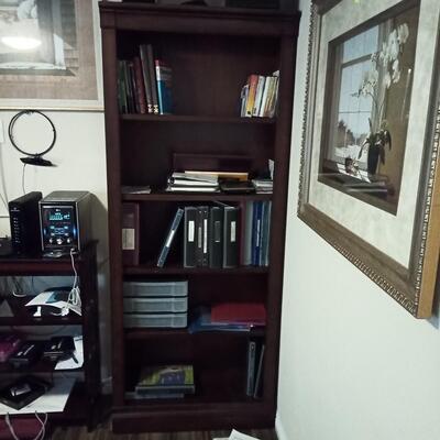 Bookcase with Books