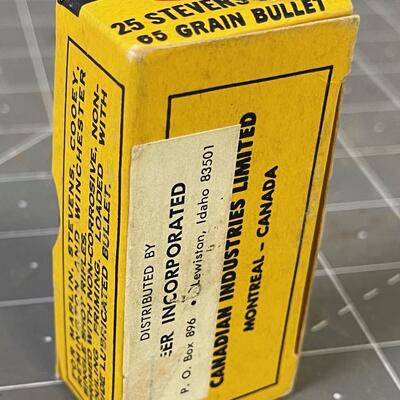 #255 Ammo 1-Full Box of 25 Stevens Short 