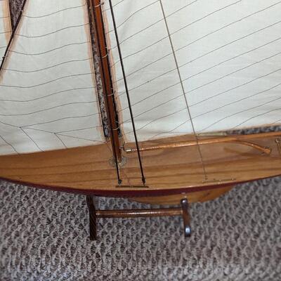 Hand crafted Sail Boat