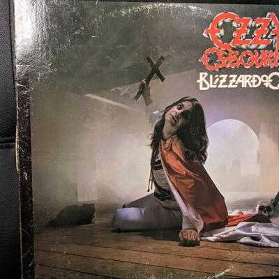 Classic Ozzy Osbourne Blizzard of Ozz LP