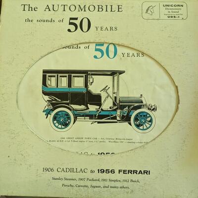 The Automobile Sounds of 50 years 1906 Cadillac-1956 Ferrari