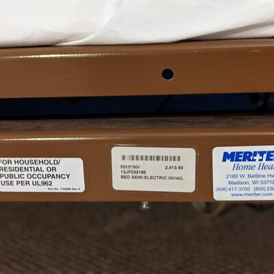 Clean hospital bed