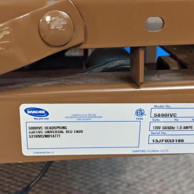 Clean hospital bed