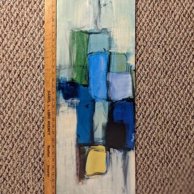 Vertical artwork, nice relaxing colors 1