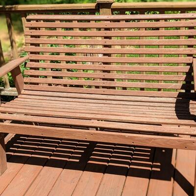 Wood Bench