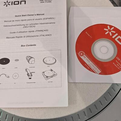 Ion USB turntable