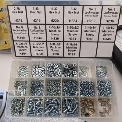 Case of machine screws