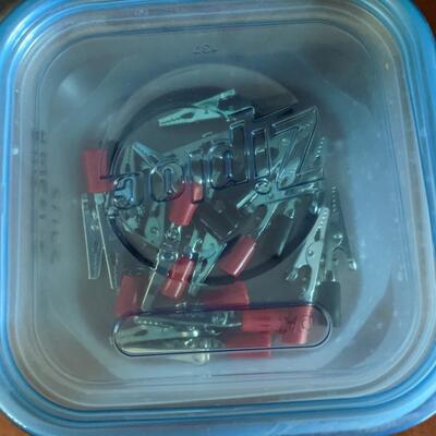Tupperware of clips