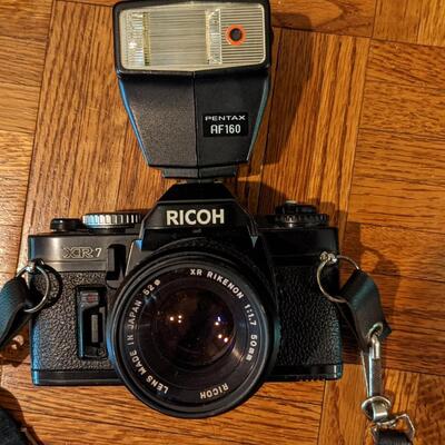 Ricoh XR-7 with flash