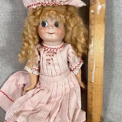 Blonde Googly Eye JDK Repro Jointed Doll by Yvette Santos Murphy