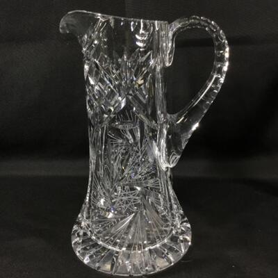 Star & Swirl ABP Cut Crystal Water Pitcher