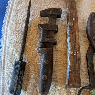 Antique but functional tools