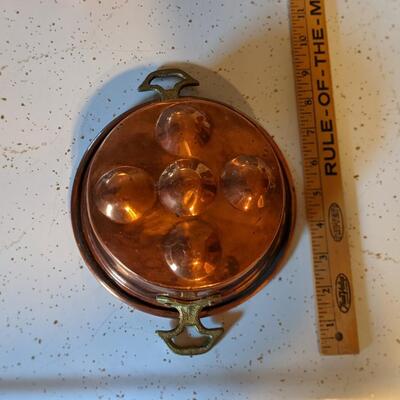 Solid Copper Egg cooker