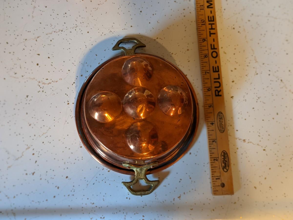 Solid Copper Egg cooker