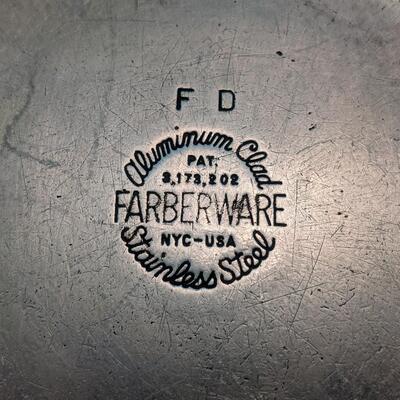 Vintage hardy Farberware pans