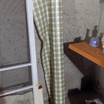 Substantial roll of table cover