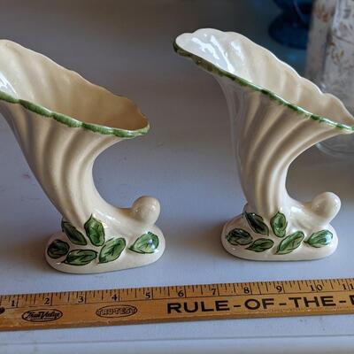 Antique flower vases