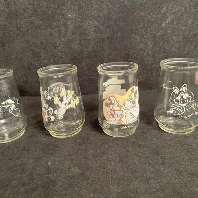 Lot 31  Vintage character Jelly Jars