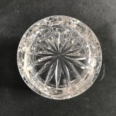 5-Piece Set ABP Cut Crystal Rocks Drinks Glasses