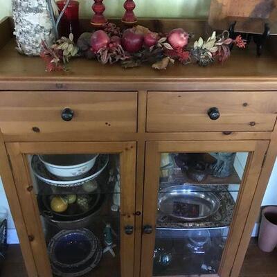 Knotty Pine Cabinet. Local pick up only in Auburn, CA.