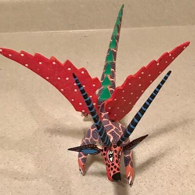 Mexican Folk Art Dog By Martin Fonceca Of Oaxaca. Local pick up only in Auburn, CA.