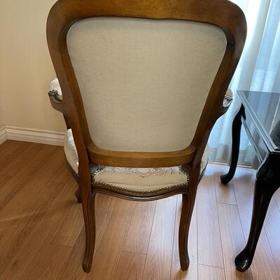 Pair of Louis XV Style Victorian Courting Chairs