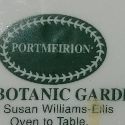 #173 Porcelain Portmeirion Botanic Tea Pot & More FINE LOT