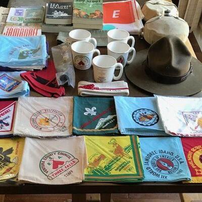 Large Collection Of Boy Scouts Items From 1960's. Local pick up only in Auburn, CA.