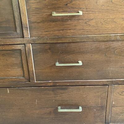 4 Piece Mid Century Modern Bedroom Set.