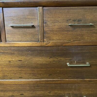 4 Piece Mid Century Modern Bedroom Set.