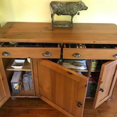 Knotty Pine Sideboard. Local pick up only in Auburn, CA.