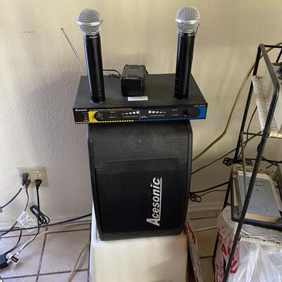 Acesonic Karaoke and Speaker - AS IS