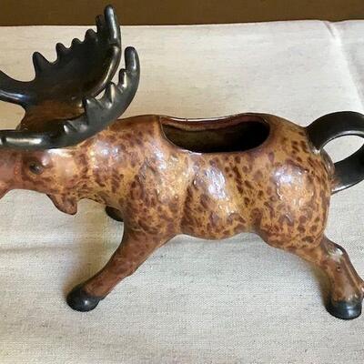 Ceramic Moose Creamer. Local pick up only in Auburn, CA.