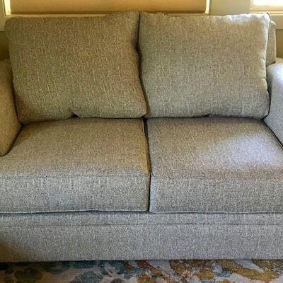 Two Gray Loveseats. Local pick up only in Auburn, CA.