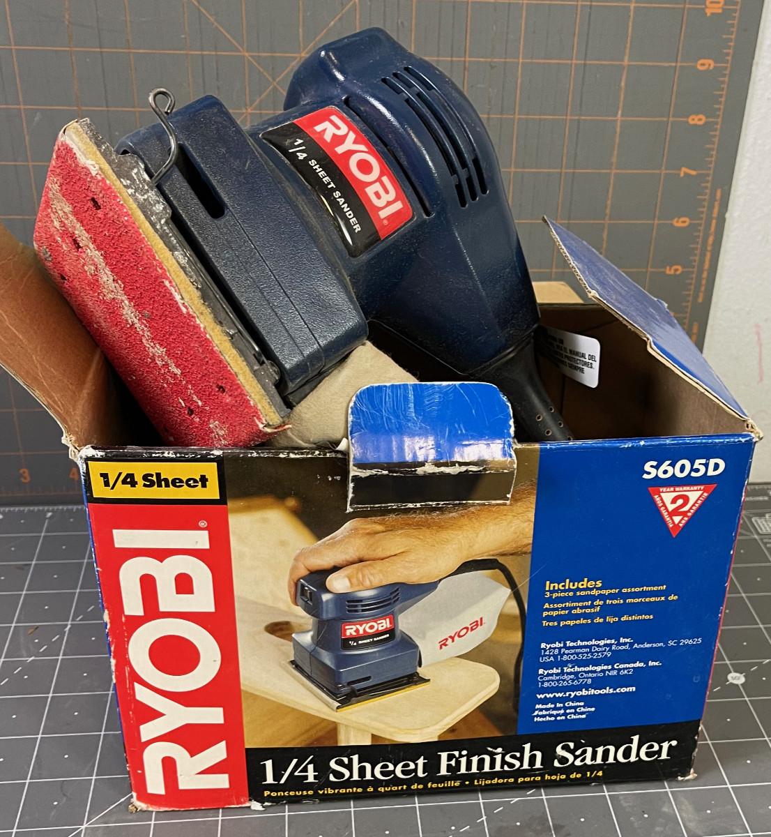 337 Ryobi Finish Sander