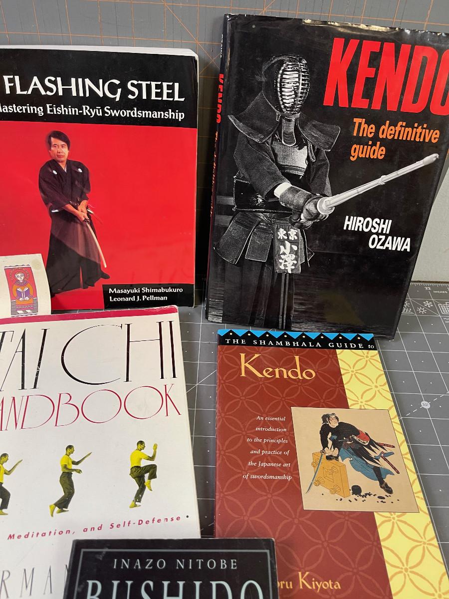 341 Asian Fighting Technique Books Lot of 5